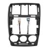 Large Screen Navigation Frame for Hyundai Getz Right Peptide 2002-2011, Car Frame Bezel Fascia Trim Kit Radio Replacement Face Climate Control Panel,Surface Frame + Power Cord view 1