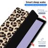 AdorableWhimsy Animal Print Case for iPad 9th/7th/8th Generation(2021/2020/2019 10.2 Inch) Aesthetic Leopard Print Design Leather Protective Case Foldable Soft Back Cover with Pencil Holder view 2