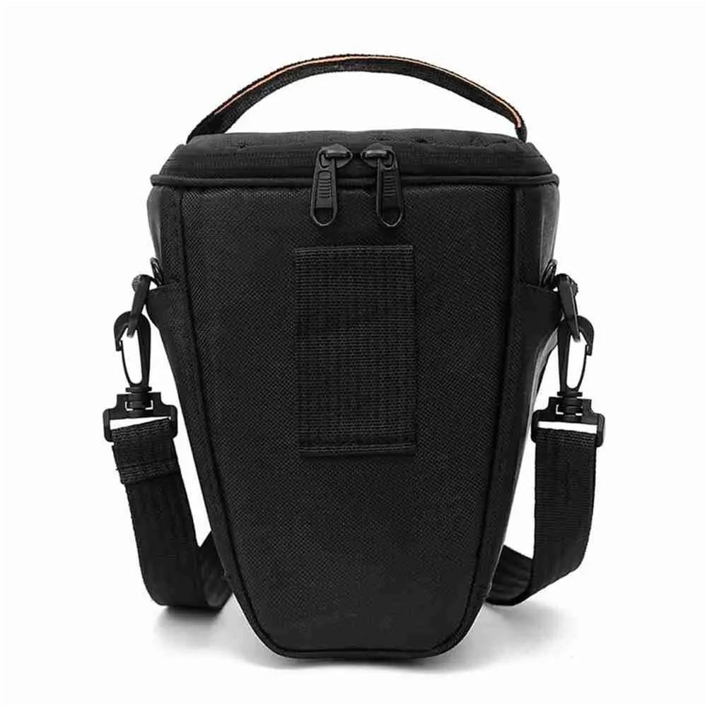 Compatible for SLR Camera Bag, Nylon Triangle Shape Backpack Shoulder Strap Case