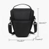 Compatible for SLR Camera Bag, Nylon Triangle Shape Backpack Shoulder Strap Case view 4