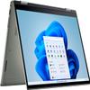 Dell Inspiron 14 2-in-1 Personal Laptop 2022 14 WUXGA 1920 x 1200 IPS Touchscrenn, AMD Ryzen 7 5825U AMD Radeon Graphics 16GB DDR4 512GB SSD Backlit Keyboard FP 1080p FHD Camera Windows 10 Home view 3