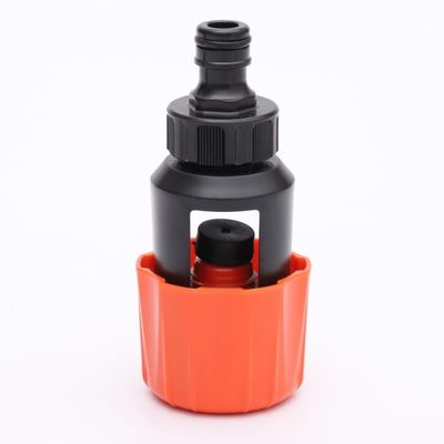 1Pc Kitchen Basin Hot/Cold Water Mixer Faucet Bathroom Plastic Conversion Faucet Reusable Connector Quick Connection/Nipple Type(OG with Nipple)