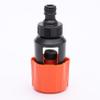 1Pc Kitchen Basin Hot/Cold Water Mixer Faucet Bathroom Plastic Conversion Faucet Reusable Connector Quick Connection/Nipple Type(OG with Nipple) view 1