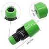 1Pc Kitchen Basin Hot/Cold Water Mixer Faucet Bathroom Plastic Conversion Faucet Reusable Connector Quick Connection/Nipple Type(OG with Nipple) view 2