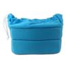 Compatible for Camera Insert Bag, Partition Padded Velvet Protective Case for DSLR Cameras & Lenses(Lake Blue) view 1