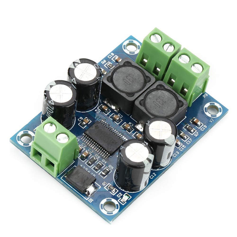 Keenso Compact 60W Digital Audio Power Amplifier Module for Home Use TPA3118 Mini Amplifier Board for Televisions, Monitors, Laptops