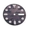 28.5mm Black Watch Dial Green Luminous Fit NH35 NH36 Movement Sterile Dial Watch Accessories view 3