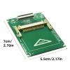 CHICHIYANG 50-Pin CF to 40-Pin ZIF CE Adapter Card for Max 32GB CF Flash Memory Card Anti-Interference Design Noise-Free for Laptop view 4