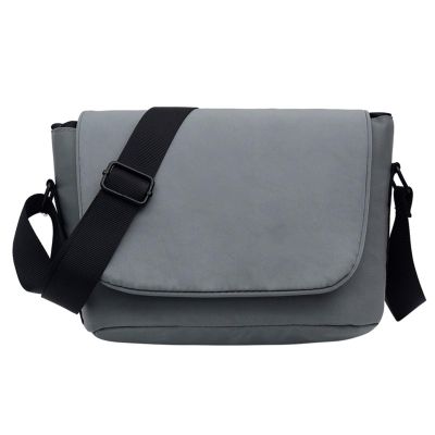 Compatible for DSLR Sling Bag, Universal Waterproof Outdoor Travel Shoulder Storage Case(Gray)
