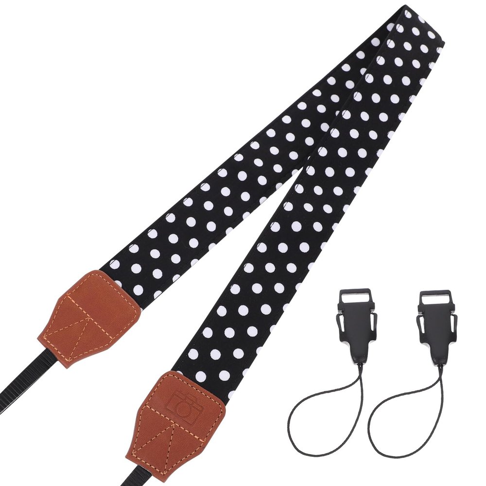 BESPORTBLE Adjustable Retro Camera Sling Strap Comfortable Neck Shoulder Belt for DSLR Digital Cameras Crossbody Use Lightweight Design
