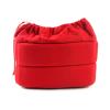 Compatible for Camera Insert Bag, Partition Padded Velvet Protective Case for DSLR Cameras & Lenses(Red) view 1