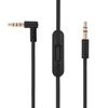 Replacement Solo 4 Audio Cable Cord Compatible with Beats Headphone Solo/Studio/Pro/Detox/Wireless/Mixr/Executive/Pill HD Sound Quality, with Inline Mic and Volume ControlDual 3.5mm Plugs (Black) view 1