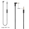 Replacement Solo 4 Audio Cable Cord Compatible with Beats Headphone Solo/Studio/Pro/Detox/Wireless/Mixr/Executive/Pill HD Sound Quality, with Inline Mic and Volume ControlDual 3.5mm Plugs (Black) view 2