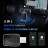 Car Wireless CarPlay Adapter for Toyota Grand Highlander 2024 2025 2026, Plug and Play Stable Connection Wireless Car Play Adapter Fast Stable,B view 3