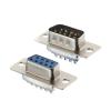 1PCS RS232 Serial Port Connector DB9 Female Socket Plug Connector 9 Pin Copper RS232 COM Adapter with Plastic Case DIY(Female) view 3