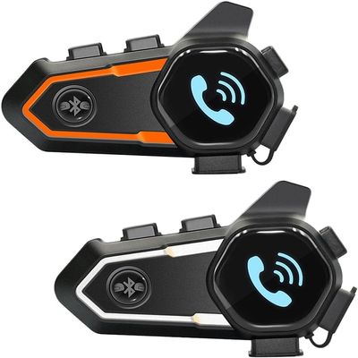 Helmet Bluetooth Intercom, 900mAh, 2 Riders Motorcycle Helmet Bluetooth