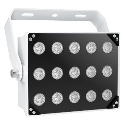 [Upgraded] Univivi IR Illuminator 15 LEDs 90 Degree Wide Angle IR Lights for Night Vision IP67 Waterproof 850nm Infrared Light for Security Surveillance Camera Outdoor&Indoor