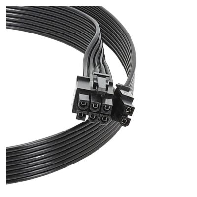 ABKMXZKD Modular Cable ForCorsair HX1200 HX1000 HX850 HX750 GPU PCIe 8Pin 6+2Pin to PCIe CPU 8Pin 18awg Adapter Cable(70cm)