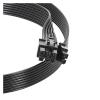 ABKMXZKD Modular Cable ForCorsair HX1200 HX1000 HX850 HX750 GPU PCIe 8Pin 6+2Pin to PCIe CPU 8Pin 18awg Adapter Cable(70cm) view 1