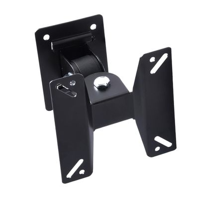 OSOLADY Tv Wall Mount Bracket Black Rotation Holder with Fixed Support for Flat Panel Tvs Material Space-Saving Design for Home and Commercial Use