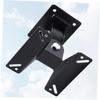 OSOLADY Tv Wall Mount Bracket Black Rotation Holder with Fixed Support for Flat Panel Tvs Material Space-Saving Design for Home and Commercial Use view 4