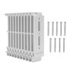 Buachois Cable Organizer with Sturdy PP Material, Compact 10x11x3cm Cord Management Tool Kit, Easy Design for Tidy Desks Home Office Organization view 1