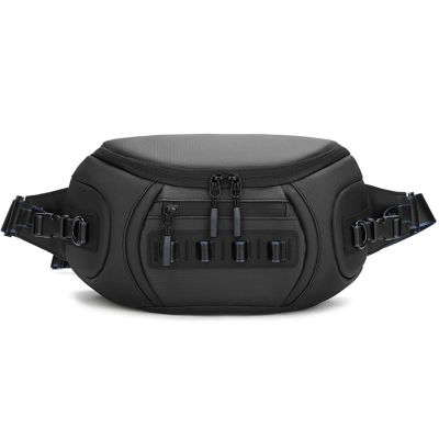 Compatible for DSLR Camera Bag, Water-Resistant Oxford Protective Case Carries 1 & 2 Lenses(XK0039-Black)