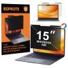 BSPROTE Magnetic Privacy Screen for MacBook Air 15-inch (2023-2025, M2, M3, M4), Reduce Eye Strain Laptop Privacy Screen Shield and Protector for Mac 15.3-inch (Model A2941 A3114 A3241) view 1