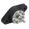 Distribution Block 1/4in M6 8 Terminal, 12V 48V Diution Stud Junction Post, less Steel Marine Bus Bar for Car RV Truck Solar Cells Electl Equipment view 3