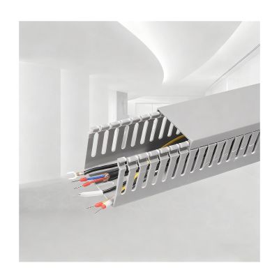 HAIXHX PVC Cord Covers for Wires On Wall39.4inch Length Wall Mount Cable Concealer Management for Corner Under Desk, Cable Tidy Sleeve(35x60mm)