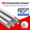 HAIXHX PVC Cord Covers for Wires On Wall39.4inch Length Wall Mount Cable Concealer Management for Corner Under Desk, Cable Tidy Sleeve(35x60mm) view 2