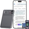 AI Voice Recorder: 64GB with Free Transcription & AI Summary, APP & Web Control, 121 Languages, Wireless Charging for Meetings view 1