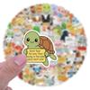120Pcs Emotional Support Animal Stickers - Waterproof Vinyl Affirmation Sticker Pack for Kids, Teens, Motivational Quotes Stickers for Mental Health, Water Bottles, Laptops, Phones, Journals view 4