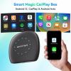 ANYFAR AI 8 Android 13 CarPlay AI Box, 8-Core Qualcomm 4G+64G Multimedia Adapter, Support CloudSim & 4G LTE & Hotspot, Wireless CarPlay Android Auto, Built-in GPS/Ambient Light for Netflix YouTube view 2
