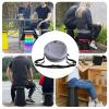 Compact Stool Carry Bag - Travel Folding Tripod Seat Storage Case, Round Sack Pouch, Lightweight Protective Cover | Portable Organizer for Hiking Camping Sports Beach Outdoor Trips Balcony Use view 3