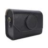 Estink Crossbody Camera Case, Premium PU Leather DSLR Camera Bag with Removable Padded Dividers for Travel and Daily Use view 2