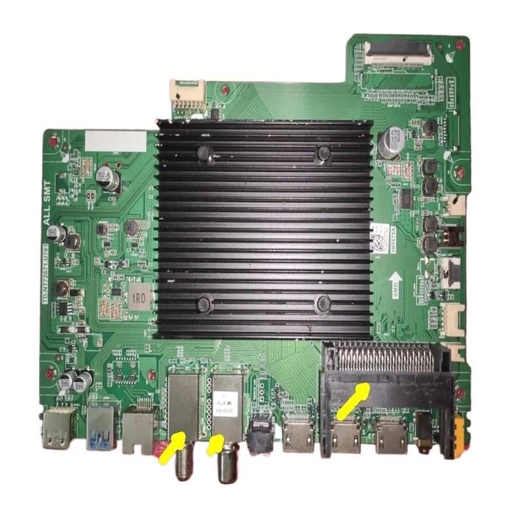 TD.NT72671.U781 INT671A 02t-maant72671-ca04 TV Motherboard Tested Well Physical Photo,(2T1CI)
