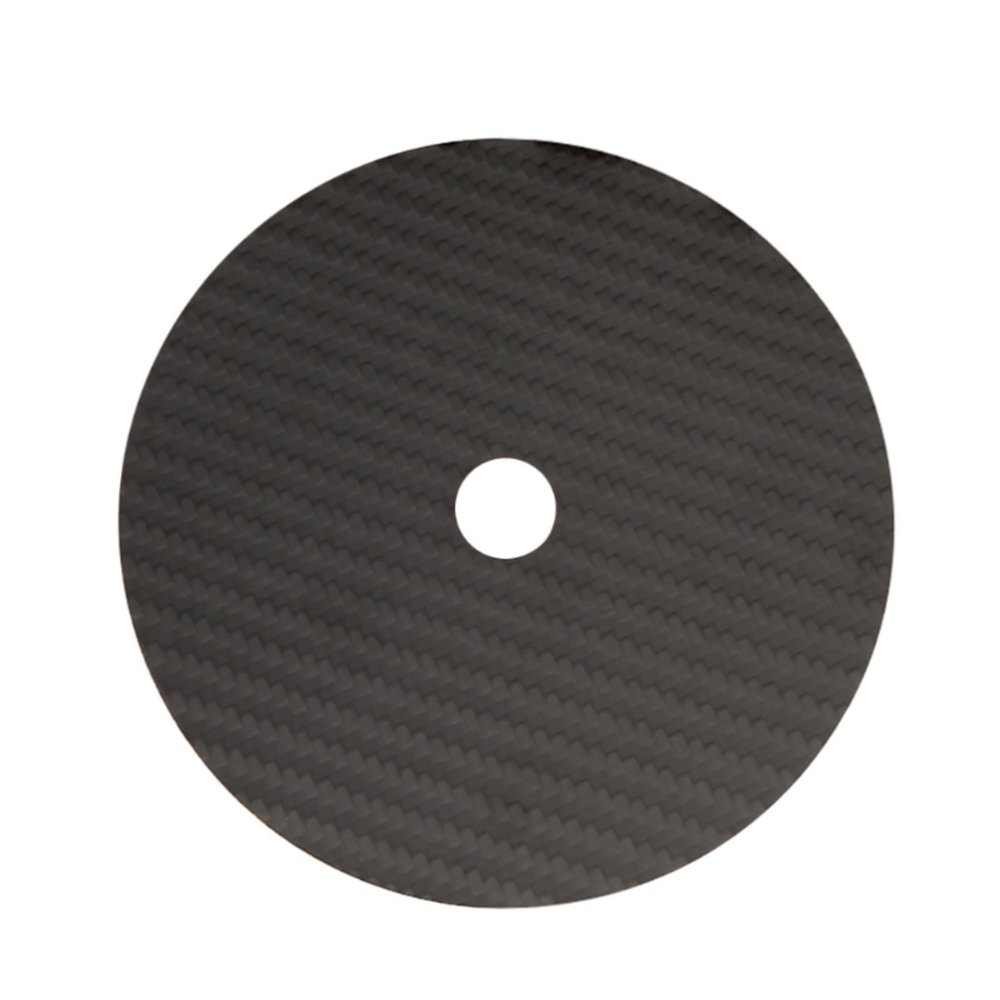 Yunyaobrand Tape Disc Tuning Mat Precise Fiber Base Tuning Pad Reduces Vibrations for Improved Auditory