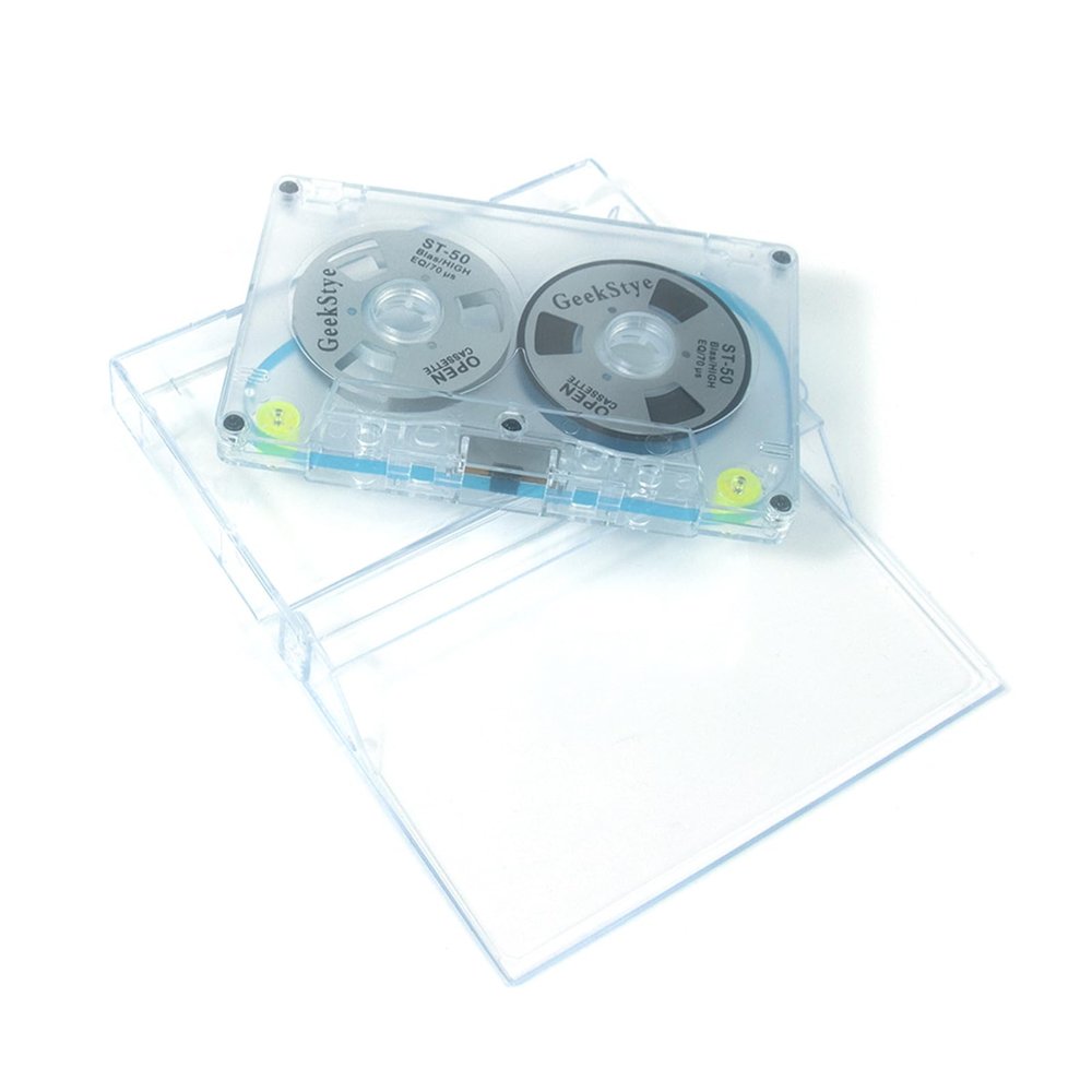 Yunyaobrand Metal Reel to Reel Cassettes Tape 3 Hole Shaped Empty Tape Cassettes Player Tape