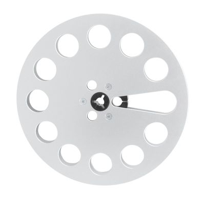 Yunyaobrand Aluminum 7Inch Reel to Reel Tape Empty Tape Reel with 11 Holes Enhances Analog Sound