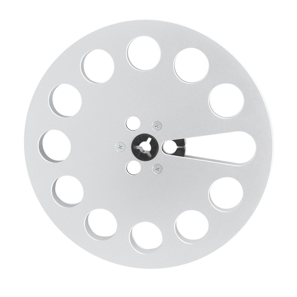 Yunyaobrand Aluminum 7Inch Reel to Reel Tape Empty Tape Reel with 11 Holes Enhances Analog Sound