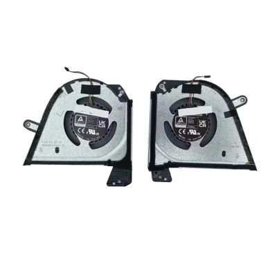 CPU GPU Cooling Fans Compatible for Asus ROG Zephyrus M16 GU603 GU603ZM GU603ZE ZW GU603ZX Laptop Cooler Fan 13NR08R0T02111 13NR08R0T03111(CPU GPU Both)