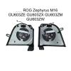 CPU GPU Cooling Fans Compatible for Asus ROG Zephyrus M16 GU603 GU603ZM GU603ZE ZW GU603ZX Laptop Cooler Fan 13NR08R0T02111 13NR08R0T03111(CPU GPU Both) view 3