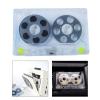 Yunyaobrand Metal Cassettes Tape Tape 6 Round Holes Player Empty Tape for Clear Music and Sound view 2