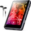 MP3 Player Bluetooth 5.3 - SWOFY 64GB Mp3 Music Player with 2.4" Touch Screen, Portable Digital Audio Player with HD Speaker FM Radio, Recording Support up 512GB Black view 1