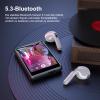 MP3 Player Bluetooth 5.3 - SWOFY 64GB Mp3 Music Player with 2.4" Touch Screen, Portable Digital Audio Player with HD Speaker FM Radio, Recording Support up 512GB Black view 3