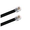 ABKMXZKD RJ11 RJ12 6P6C Reverse Rollover Male Modular Data Cable Compatible with IEQ30 Autoguiding ST-4 ST4 Auto Guide Camera(1m) view 1