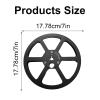 Yunyaobrand PR85 Take Up Reel to Reel Small Hubs 7Inch Aluminum Reel Open Deck Stand for Music Professional Enthusiasts Experts view 4