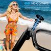 Yowow BIT AI Smart 4K Camera Glasses,HD 1080P Videos,Ultra-Wide Anti-Shake, Vlog Recording, AI Translation, AI Voice Assistant, Open Ears, Wi-Fi Transmission, Music Control (Sunglasses) view 2