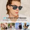 Yowow BIT AI Smart 4K Camera Glasses,HD 1080P Videos,Ultra-Wide Anti-Shake, Vlog Recording, AI Translation, AI Voice Assistant, Open Ears, Wi-Fi Transmission, Music Control (Sunglasses) view 3